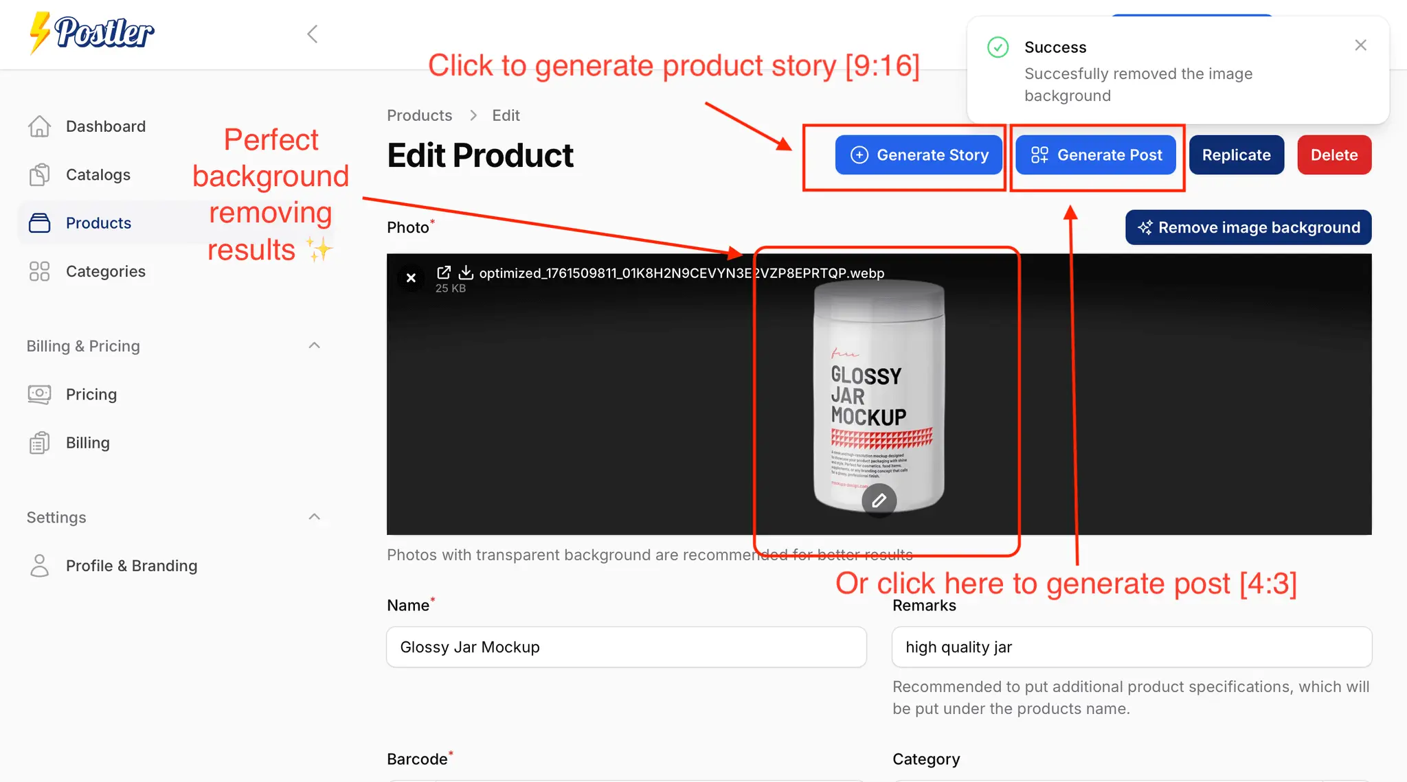 Screenshot 4 of Postler - Product Post Maker