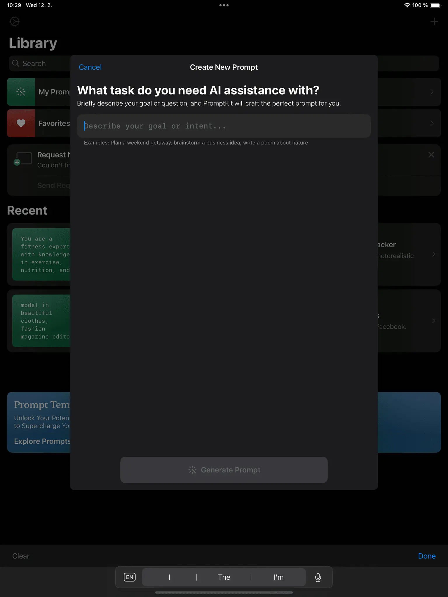 Screenshot 4 of PromptKit
