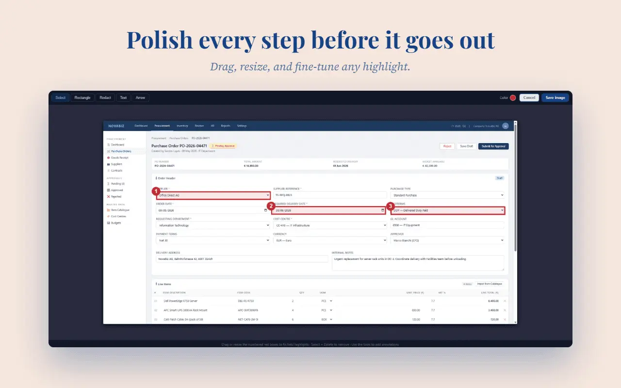 Screenshot 3 of MySOP.guru