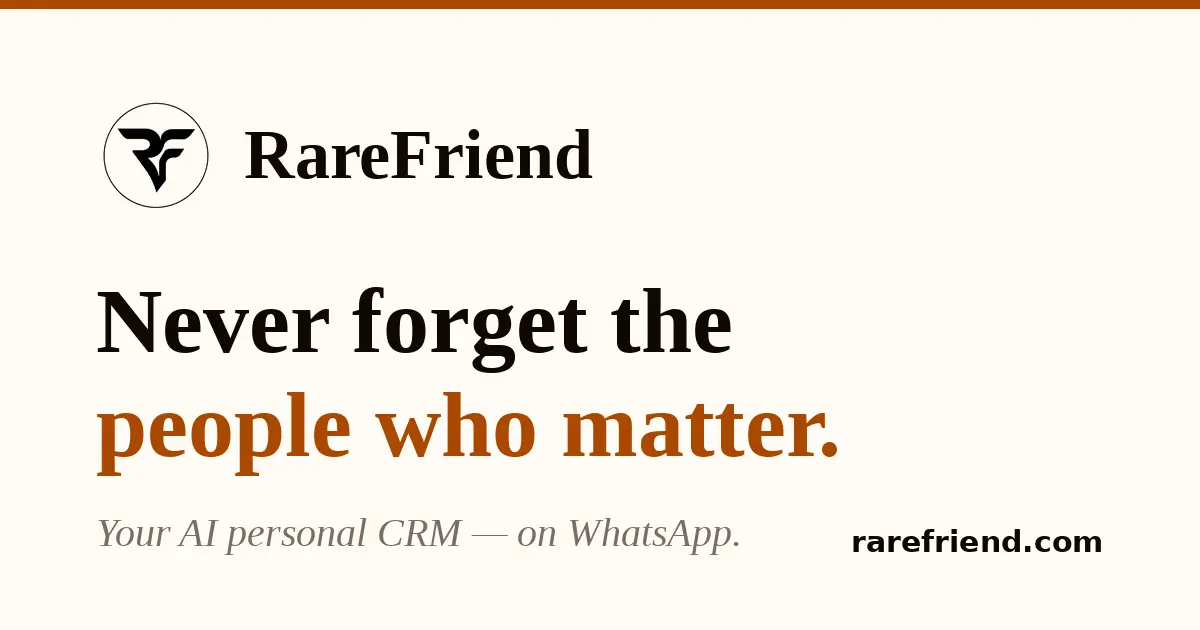 Screenshot 1 of RareFriend AI