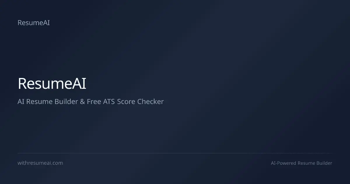 Screenshot 1 of ResumeAI