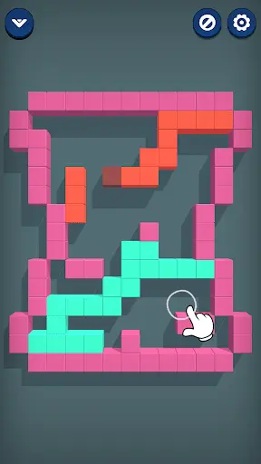Screenshot 1 of Color Connect Cube Puzzle