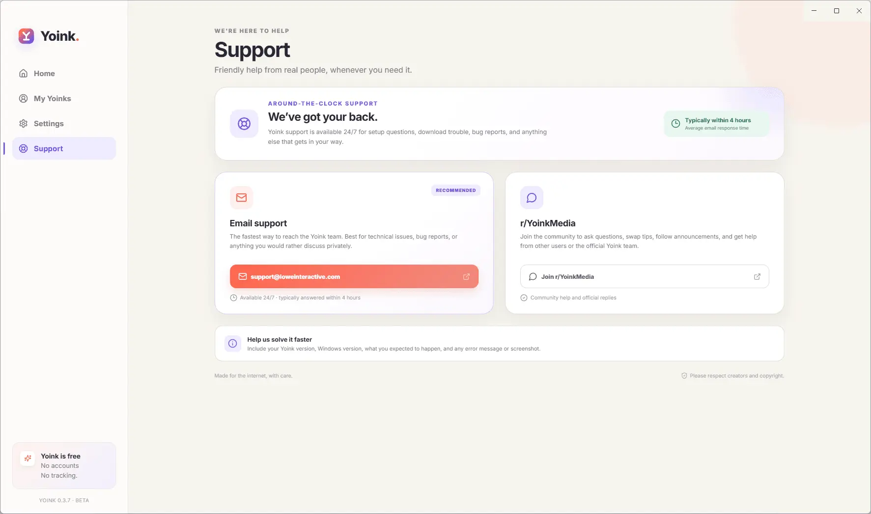 Screenshot 4 of Yoink