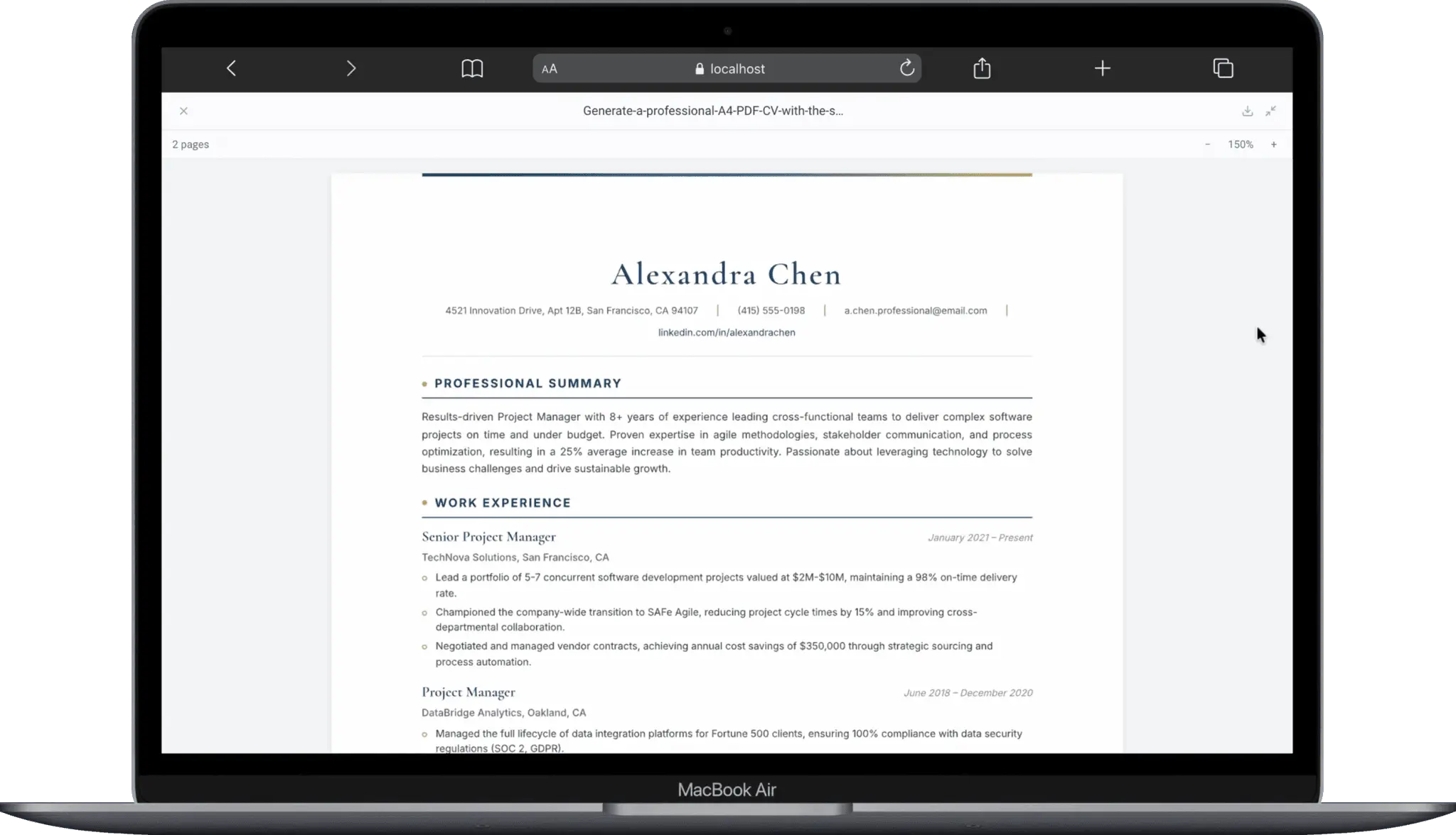 Screenshot 5 of DocuMind