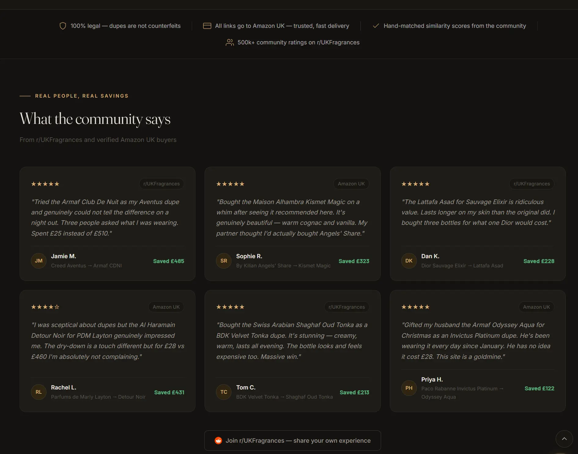 Screenshot 3 of Dupe Fragrance