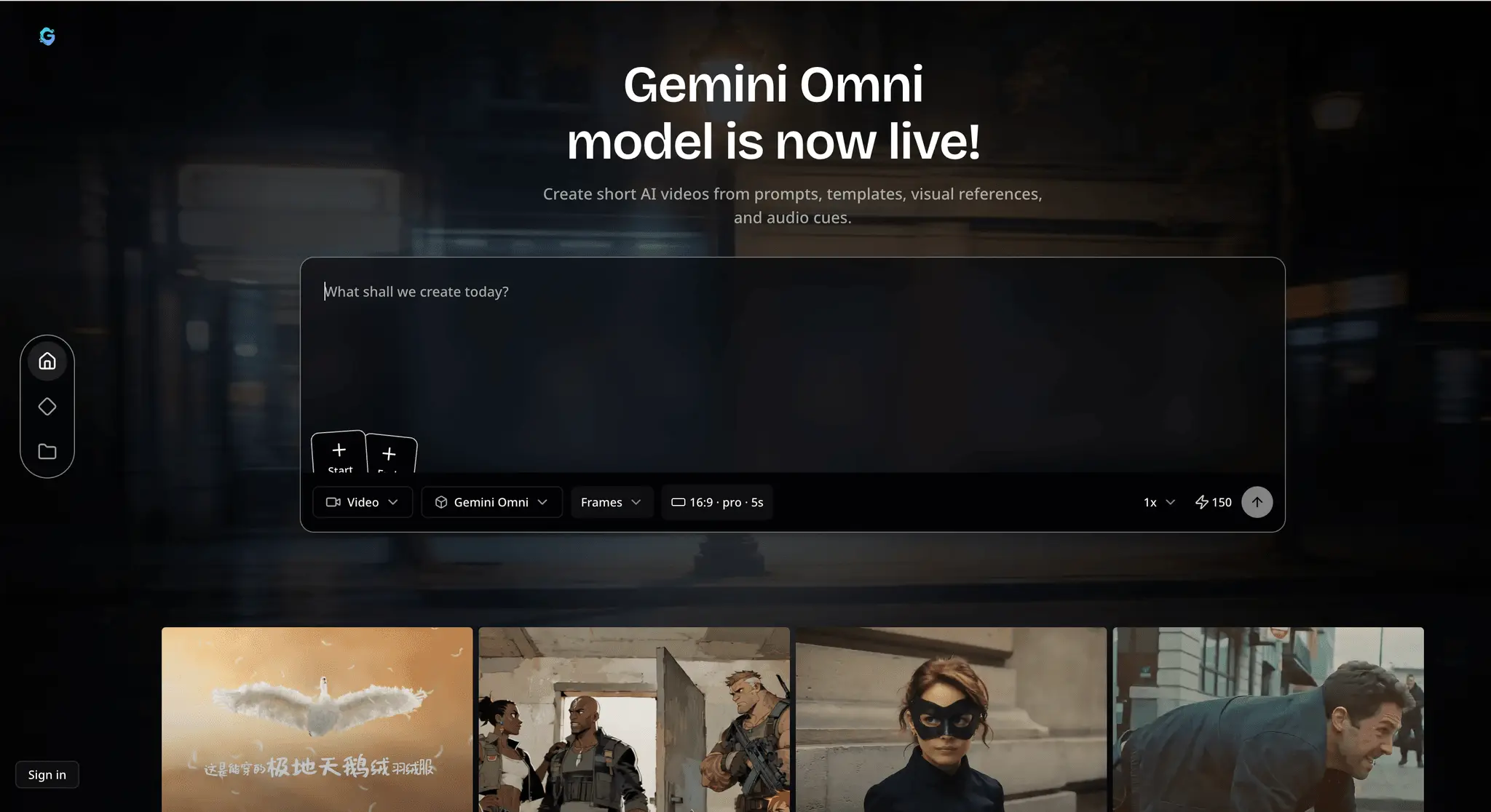 Screenshot 2 of Gemini Omni Video Generator