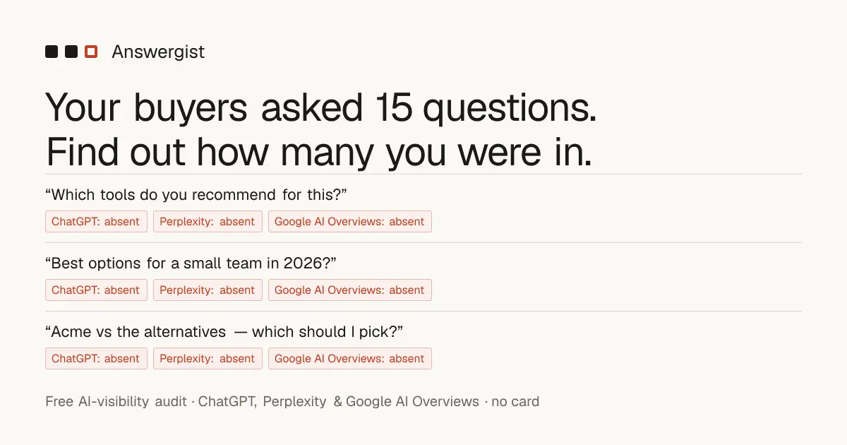Screenshot 1 of Answergist