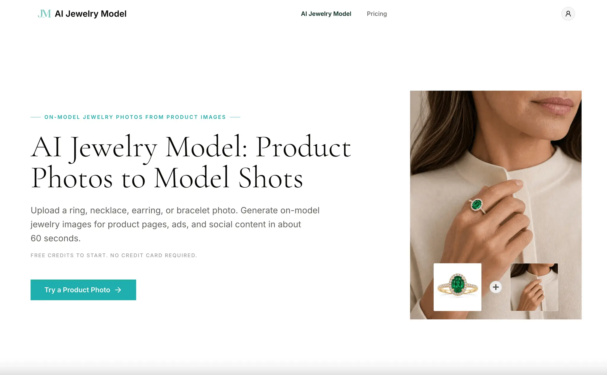 Screenshot 1 of Jewelry Model AI