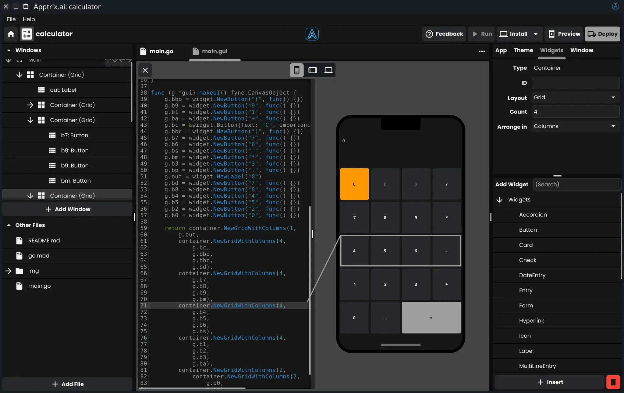 Screenshot 2 of Apptrix.ai