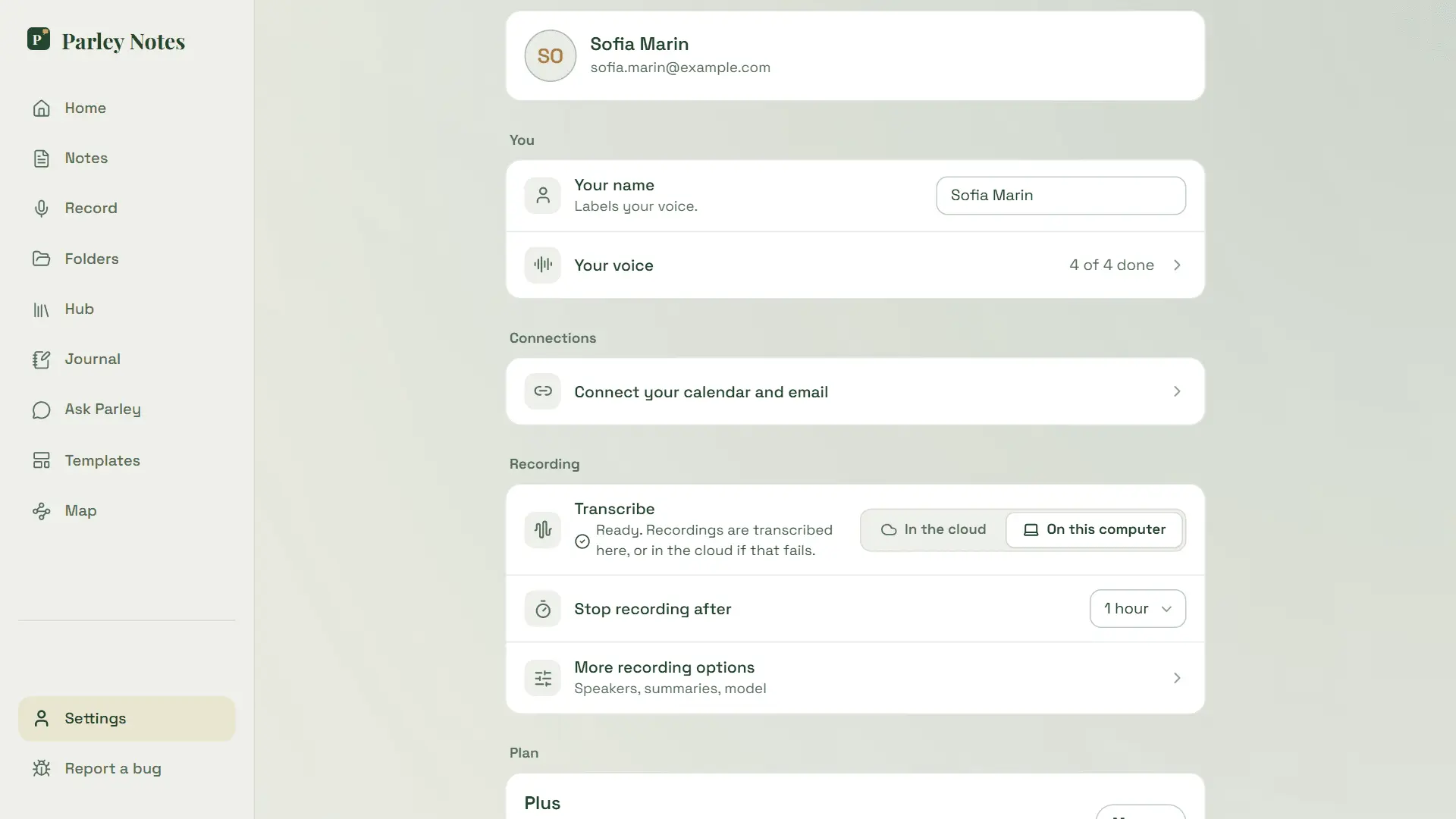 Screenshot 7 of Parley Notes