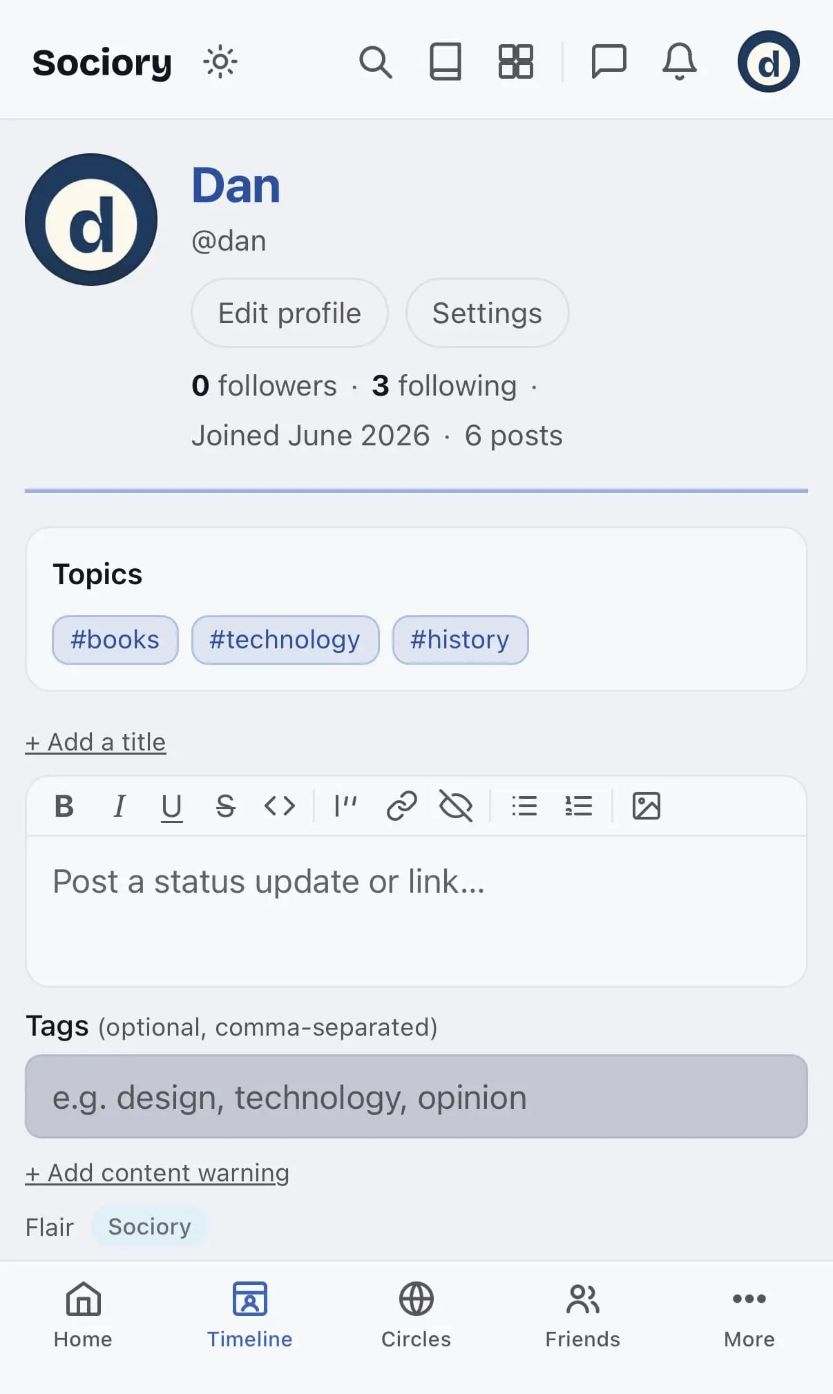 Screenshot 8 of Sociory