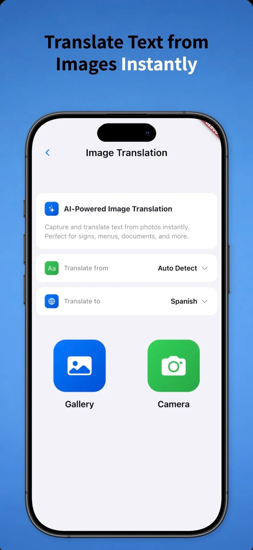 Screenshot 3 of Lingua AI Translator App