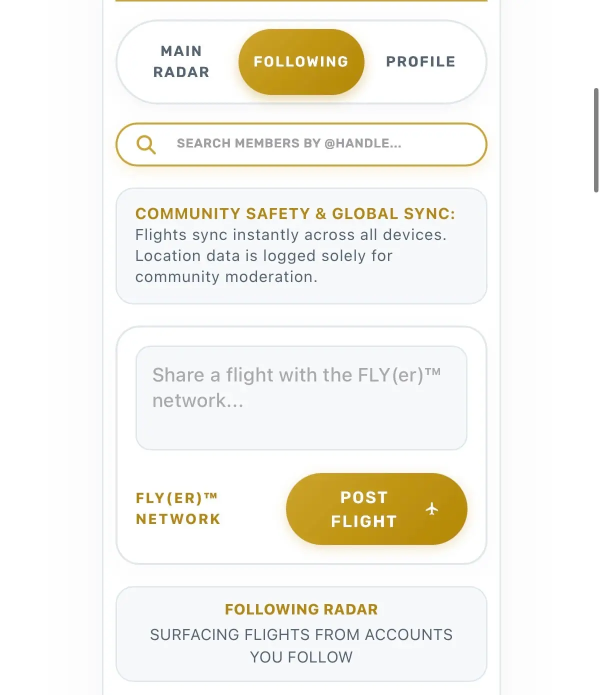 Screenshot 4 of FLY(ER)™ - The Celebrity Social Network