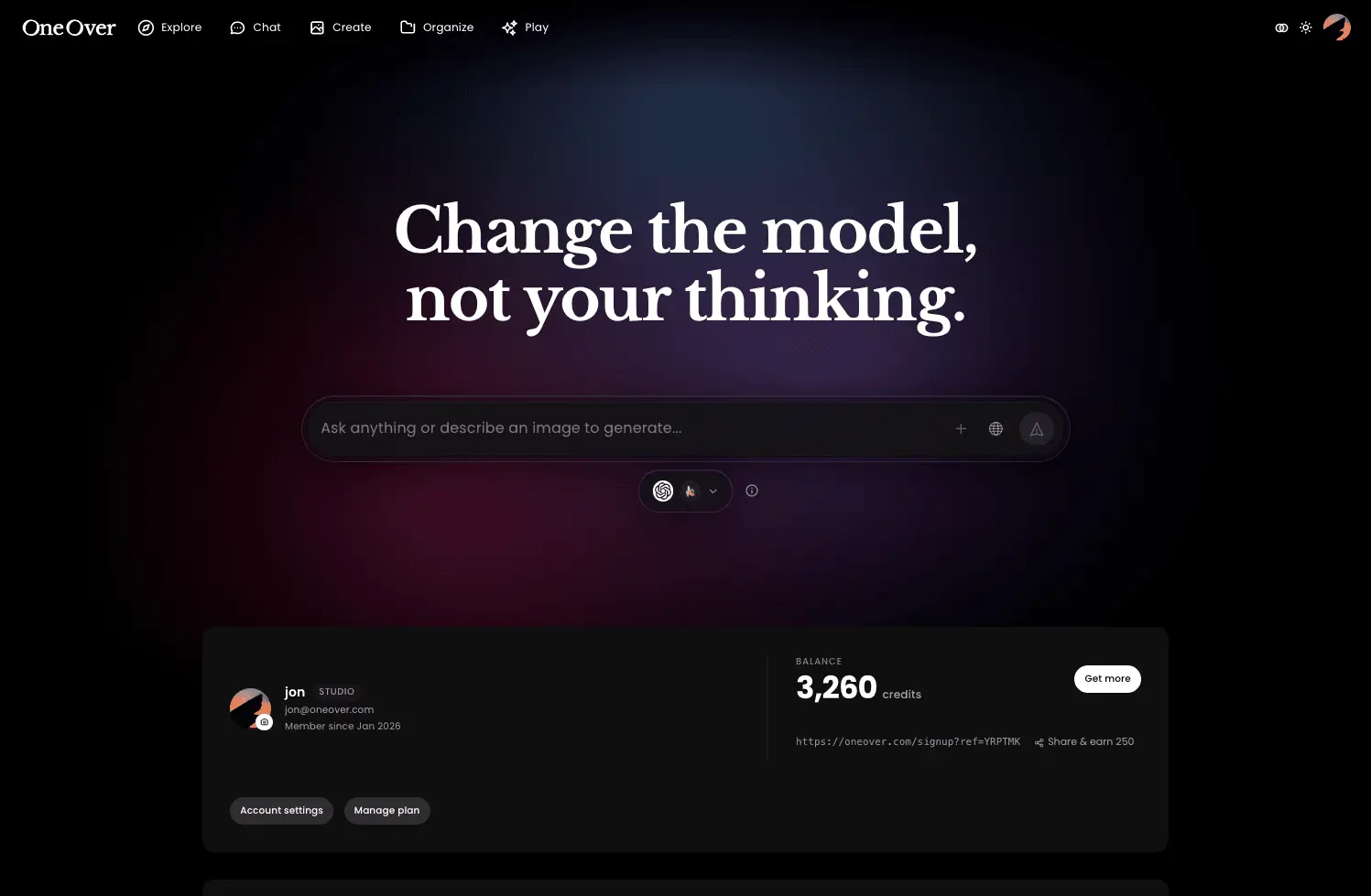 Screenshot 2 of OneOver