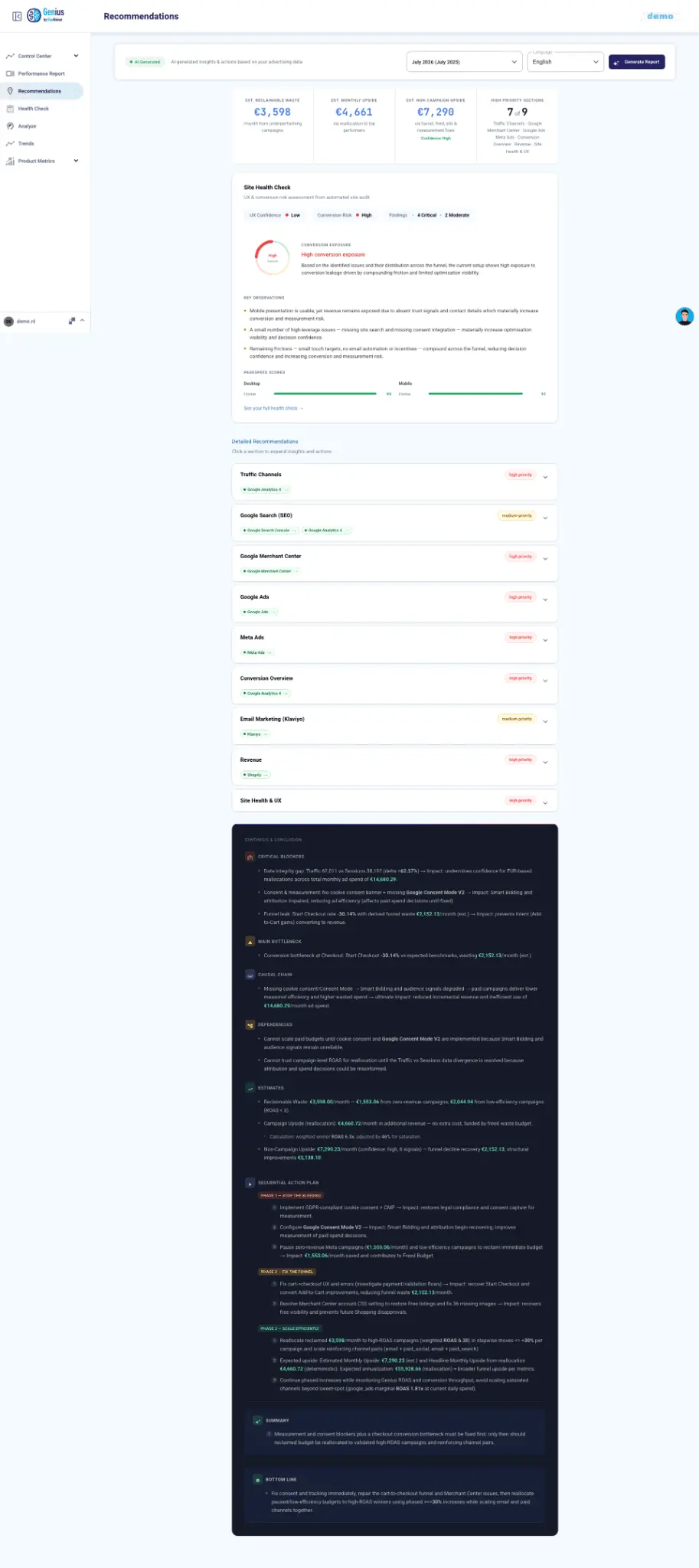 Screenshot 2 of BlueWalnut Genius