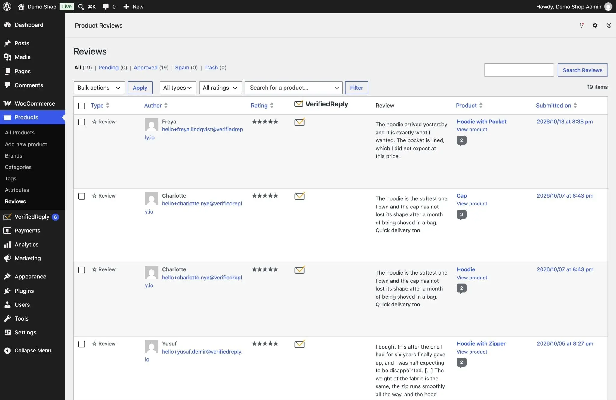 Screenshot 8 of VerifiedReply - Reviews from Replies