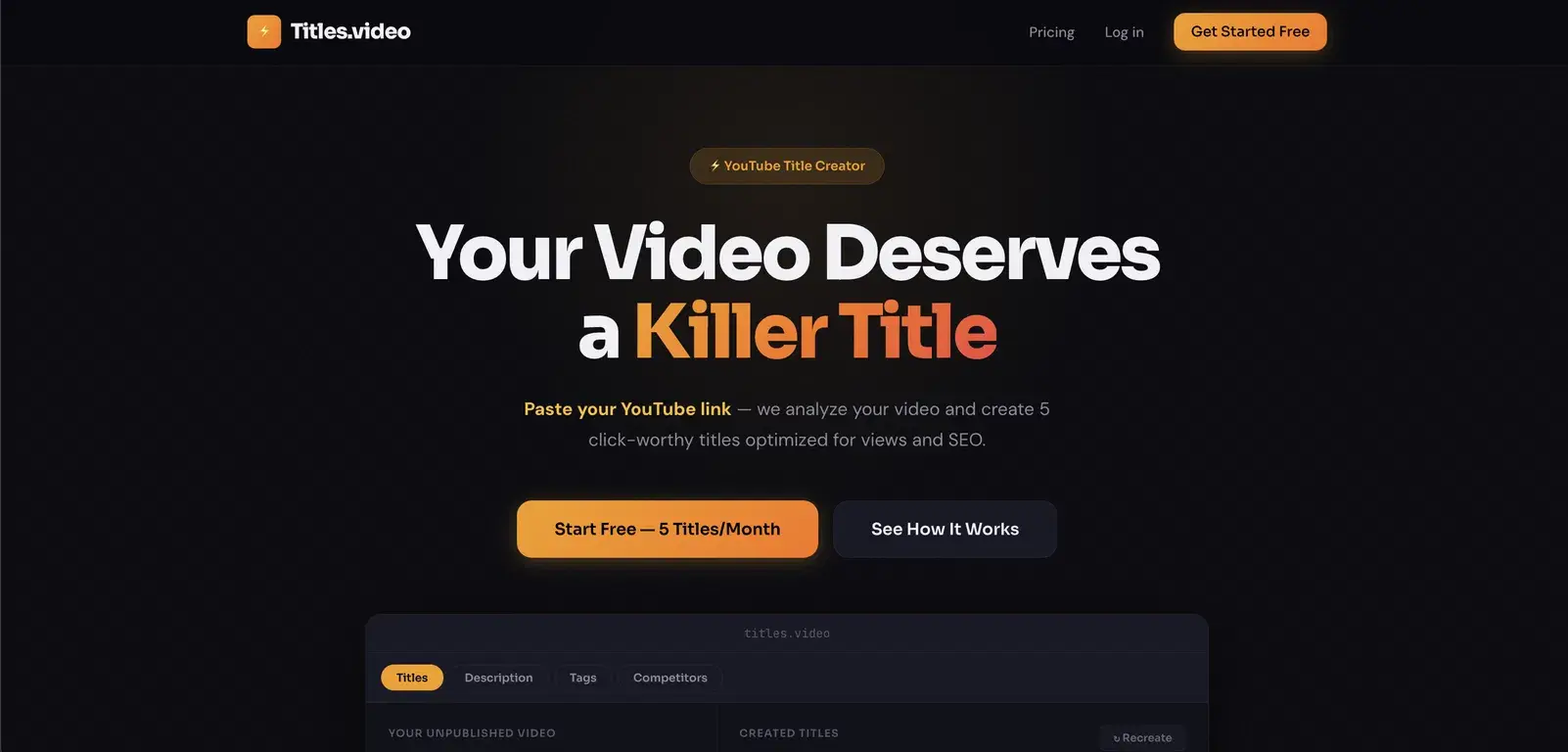 Screenshot 1 of Titles.video