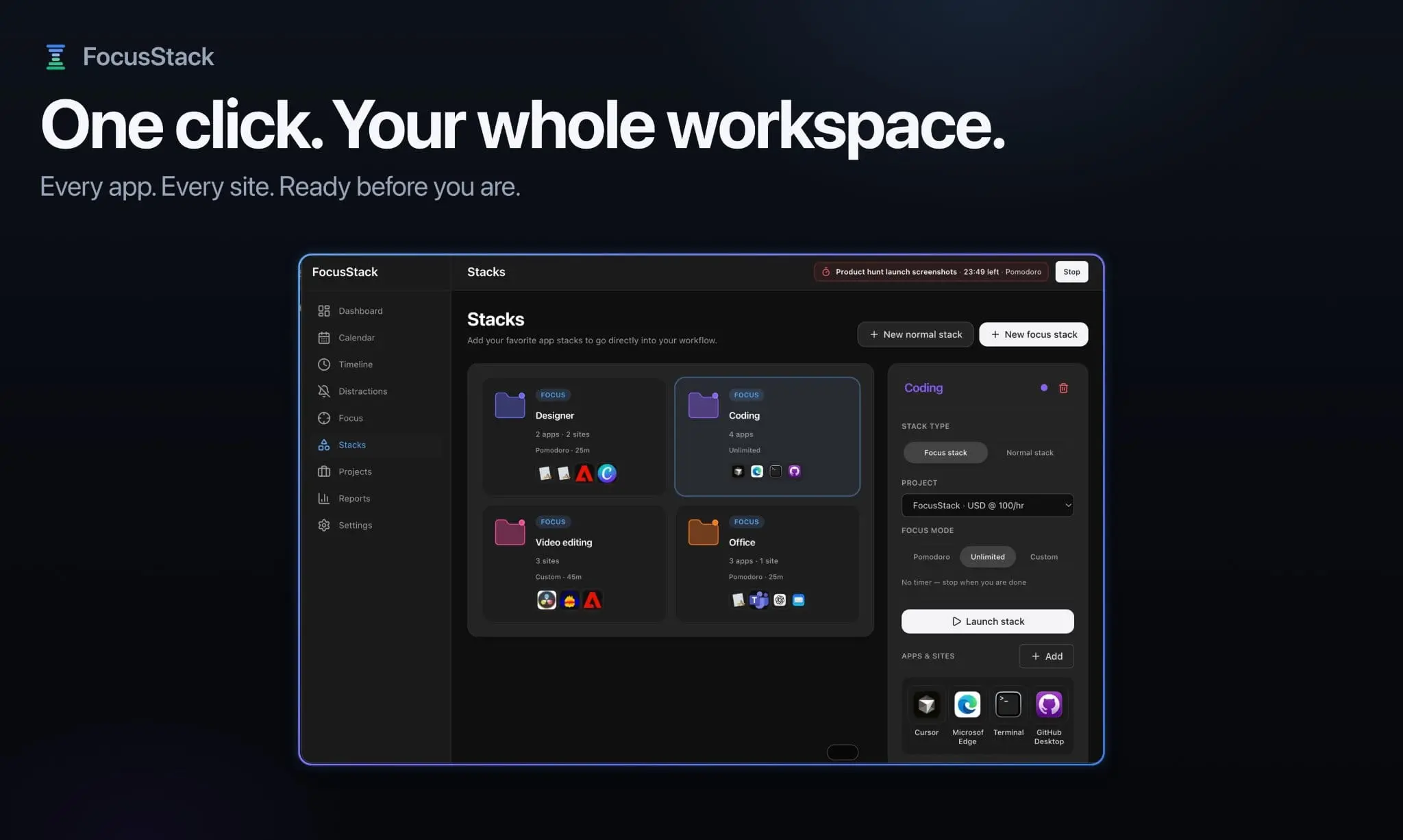 Screenshot 1 of FocusStack