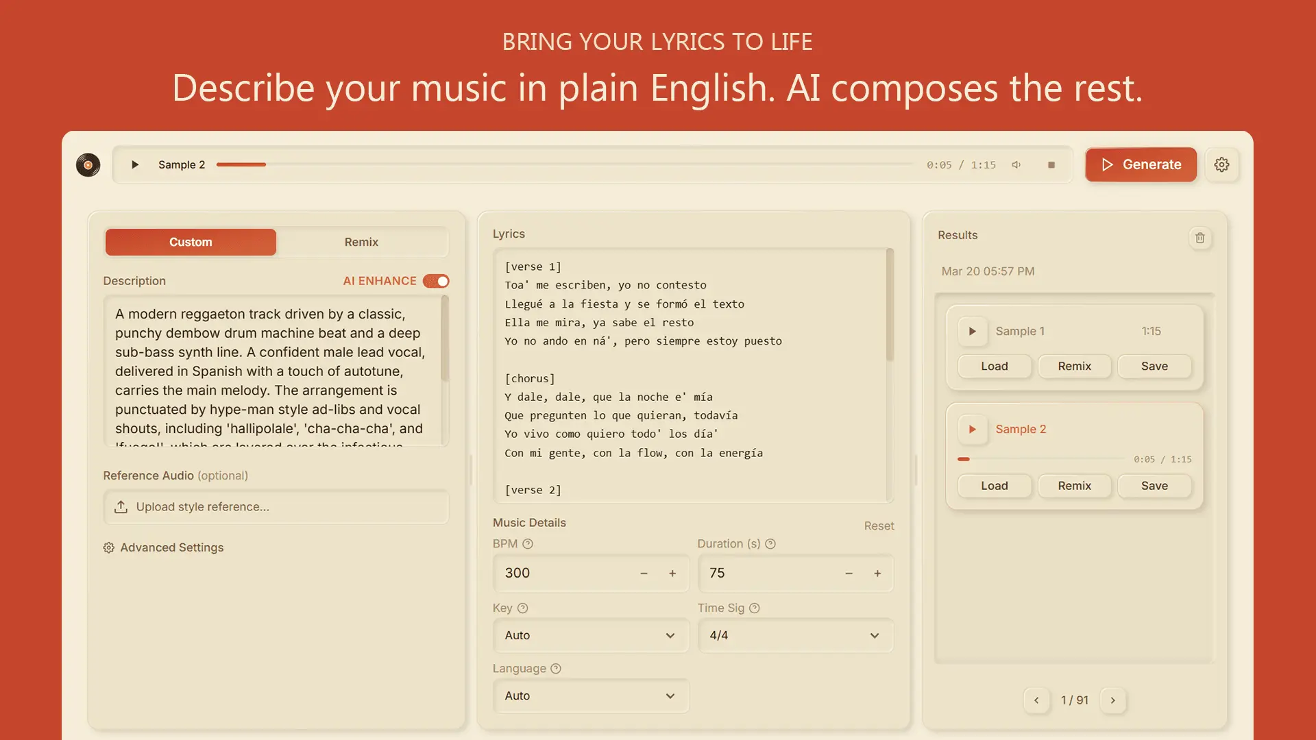 Screenshot 2 of Song Creator Pro