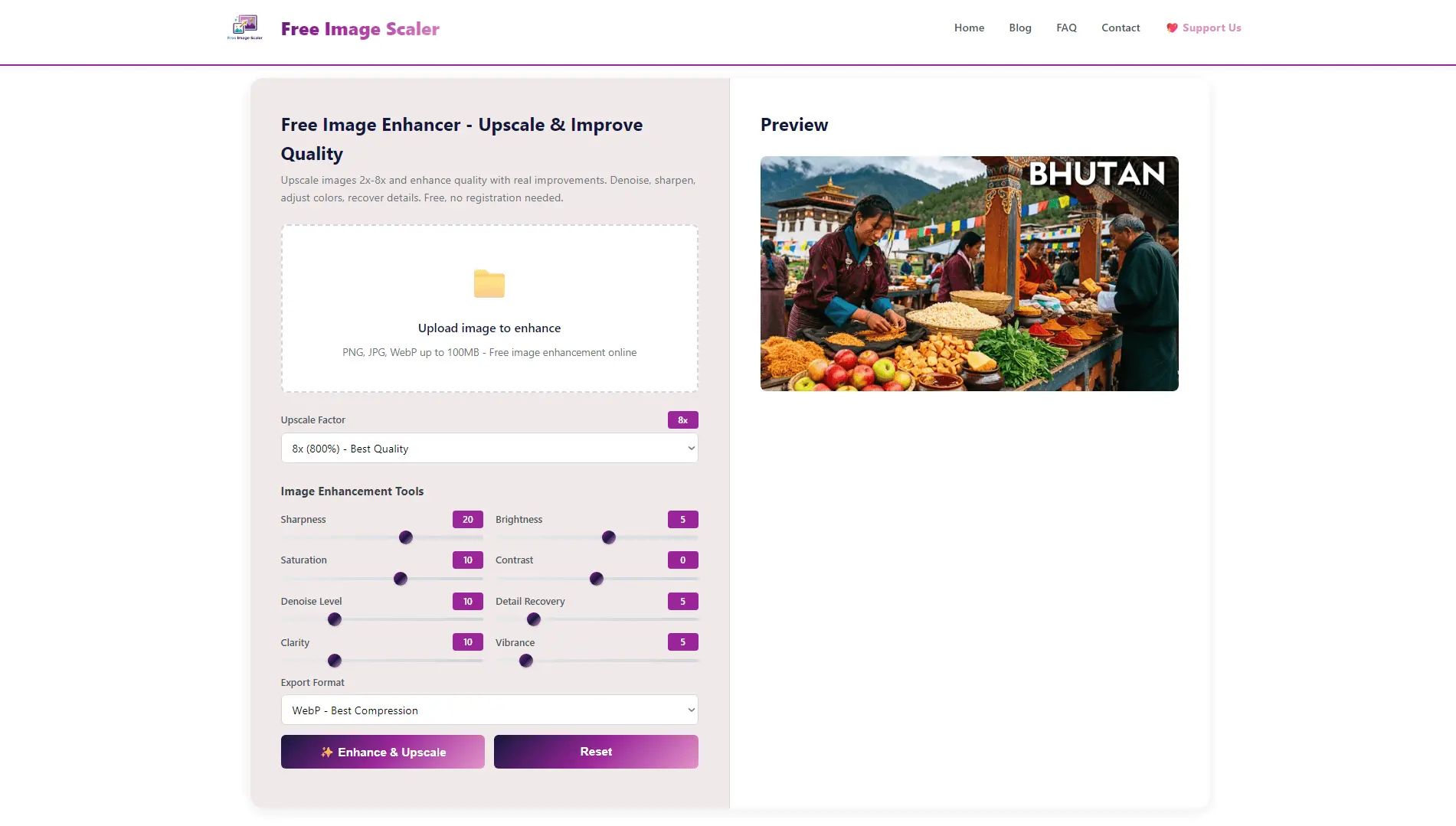 Screenshot 2 of Free Image Scaler