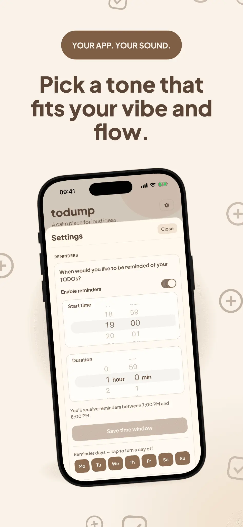 Screenshot 6 of todump: Brain Dump & Reminder
