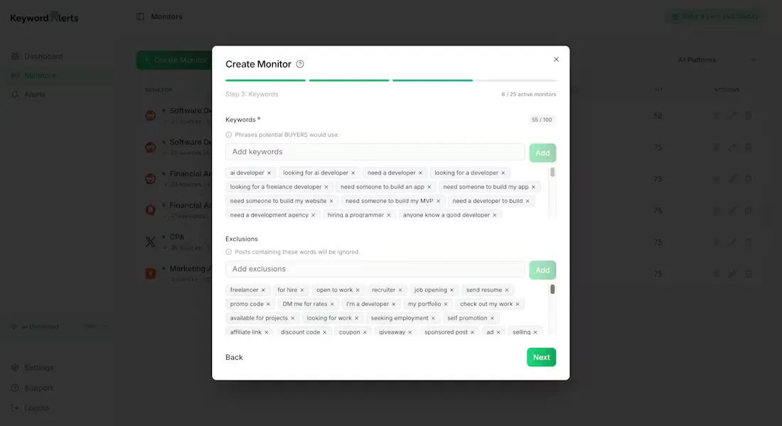 Screenshot 5 of TryKeywordAlerts
