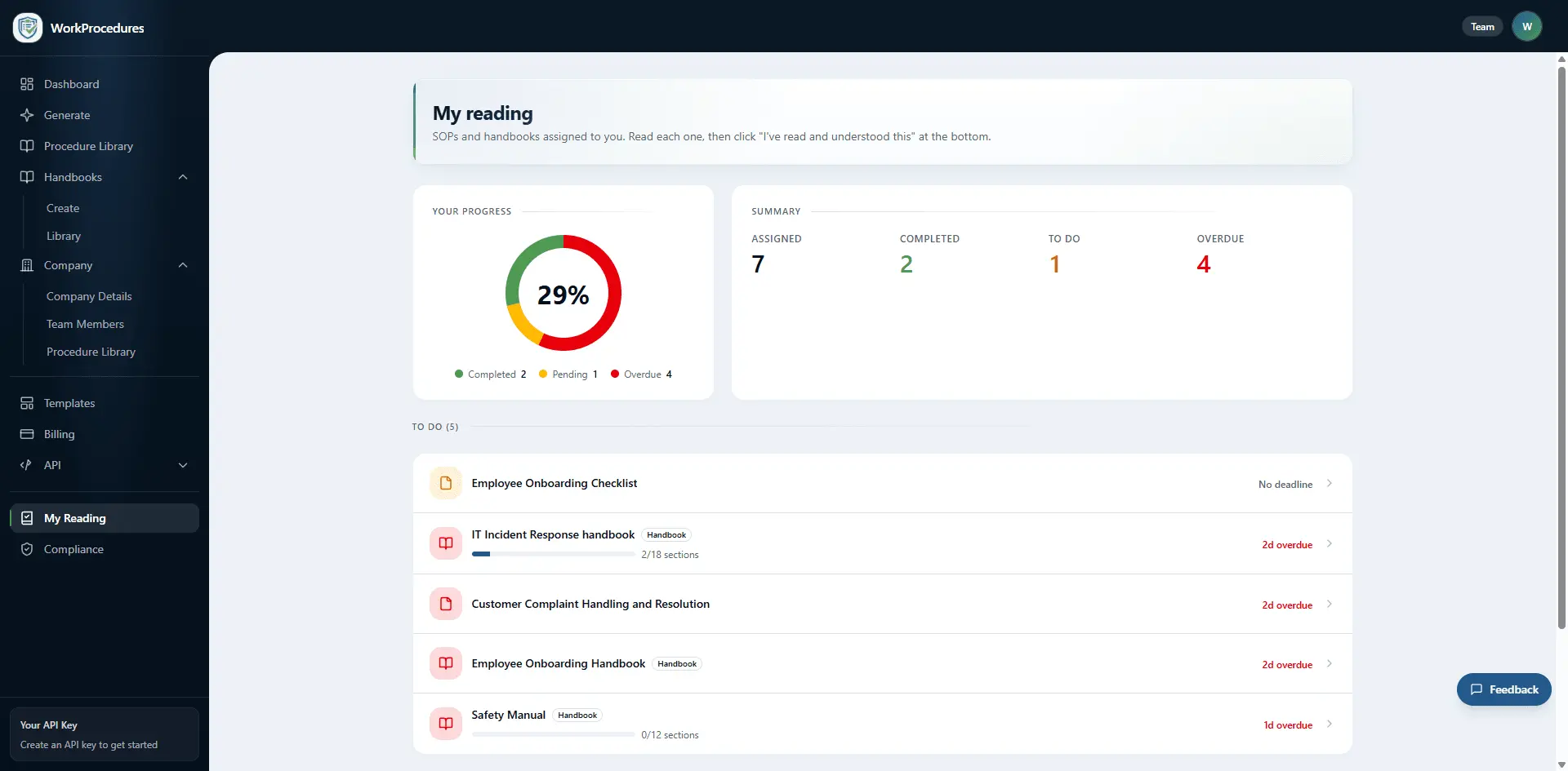 Screenshot 3 of WorkProcedures