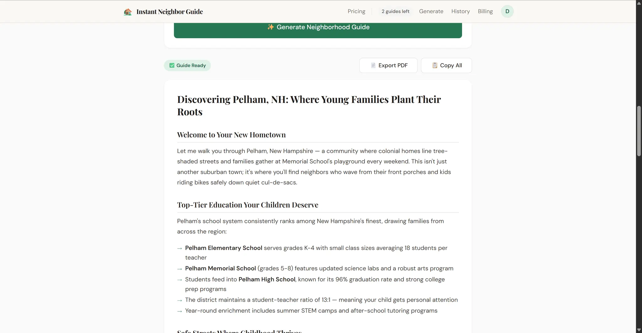 Screenshot 4 of Instant Neighbor Guide