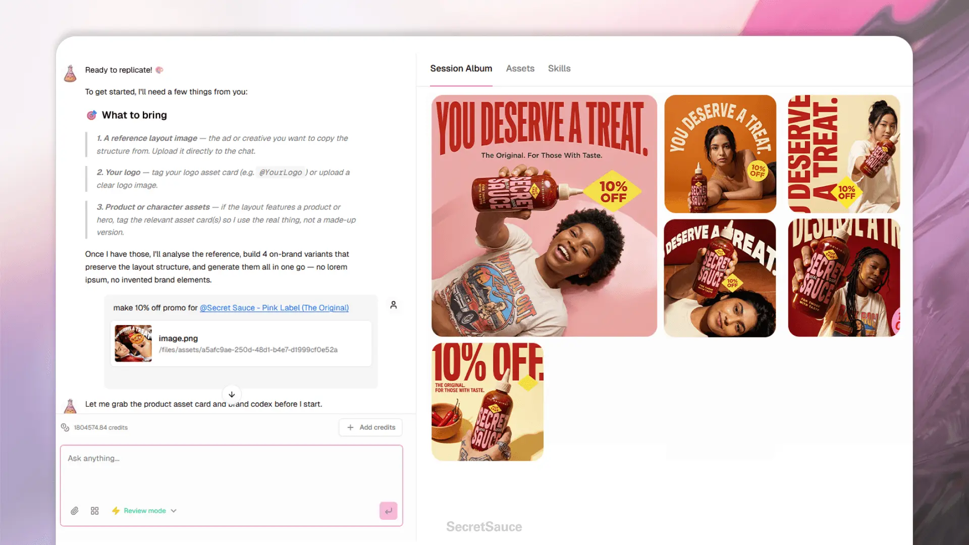 Screenshot 4 of SecretSauce