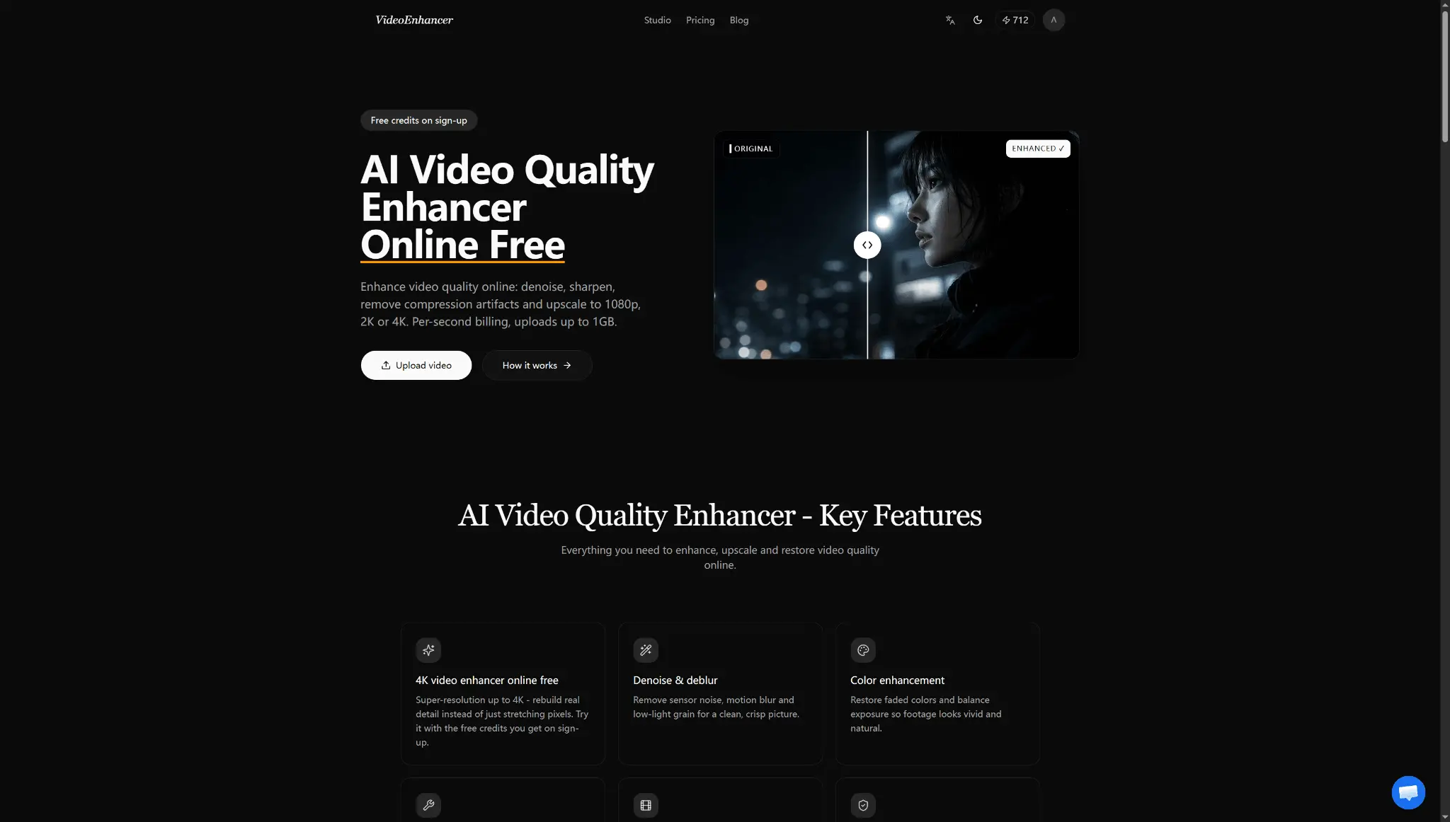 Screenshot 1 of AI Video Quality Enhancer