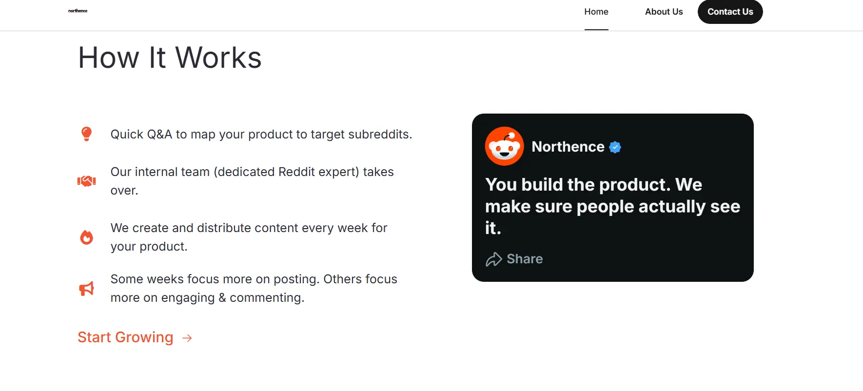 Screenshot 3 of Northence- Reddit Marketing