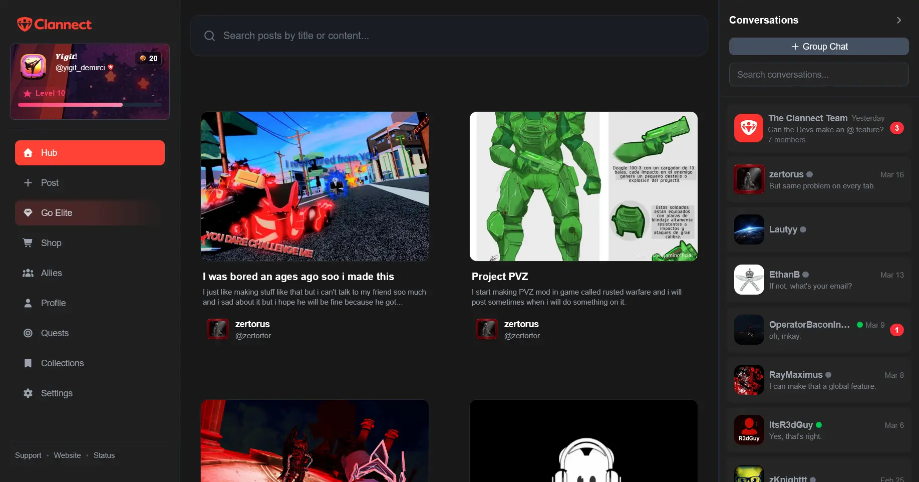 Screenshot 6 of Clannect