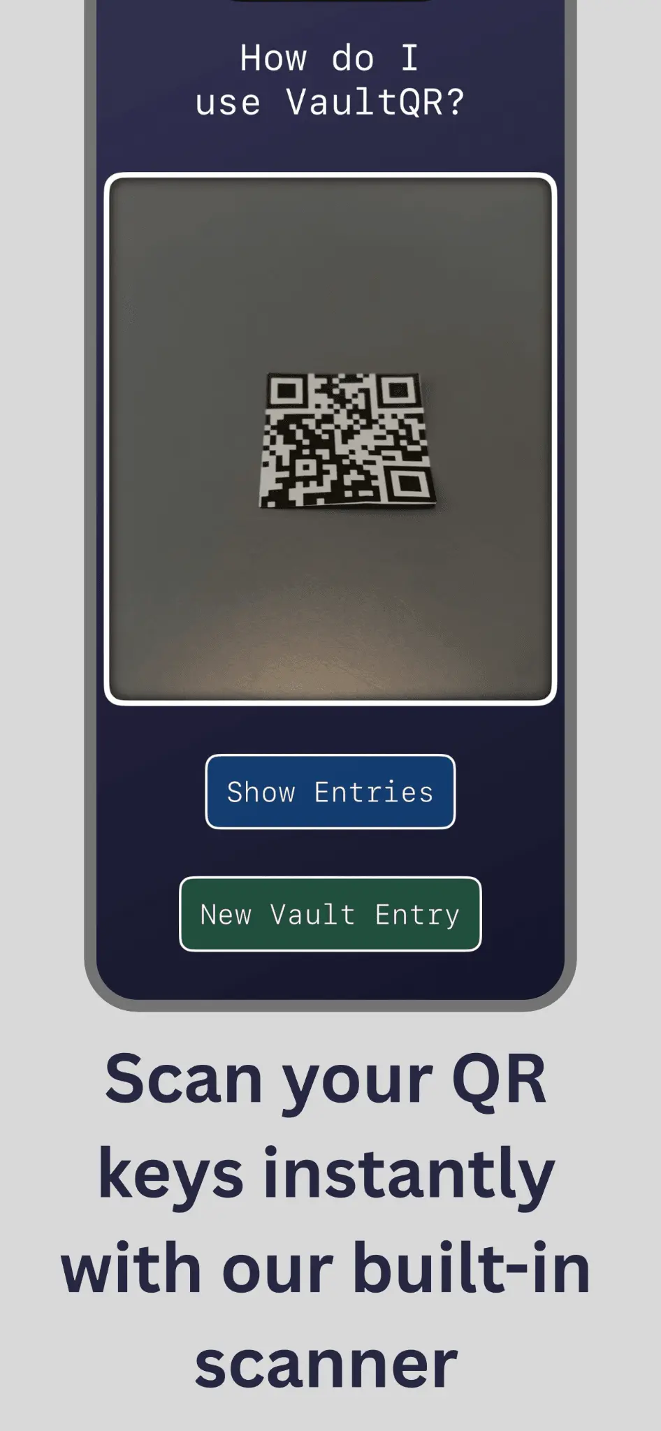 Screenshot 2 of VaultQR