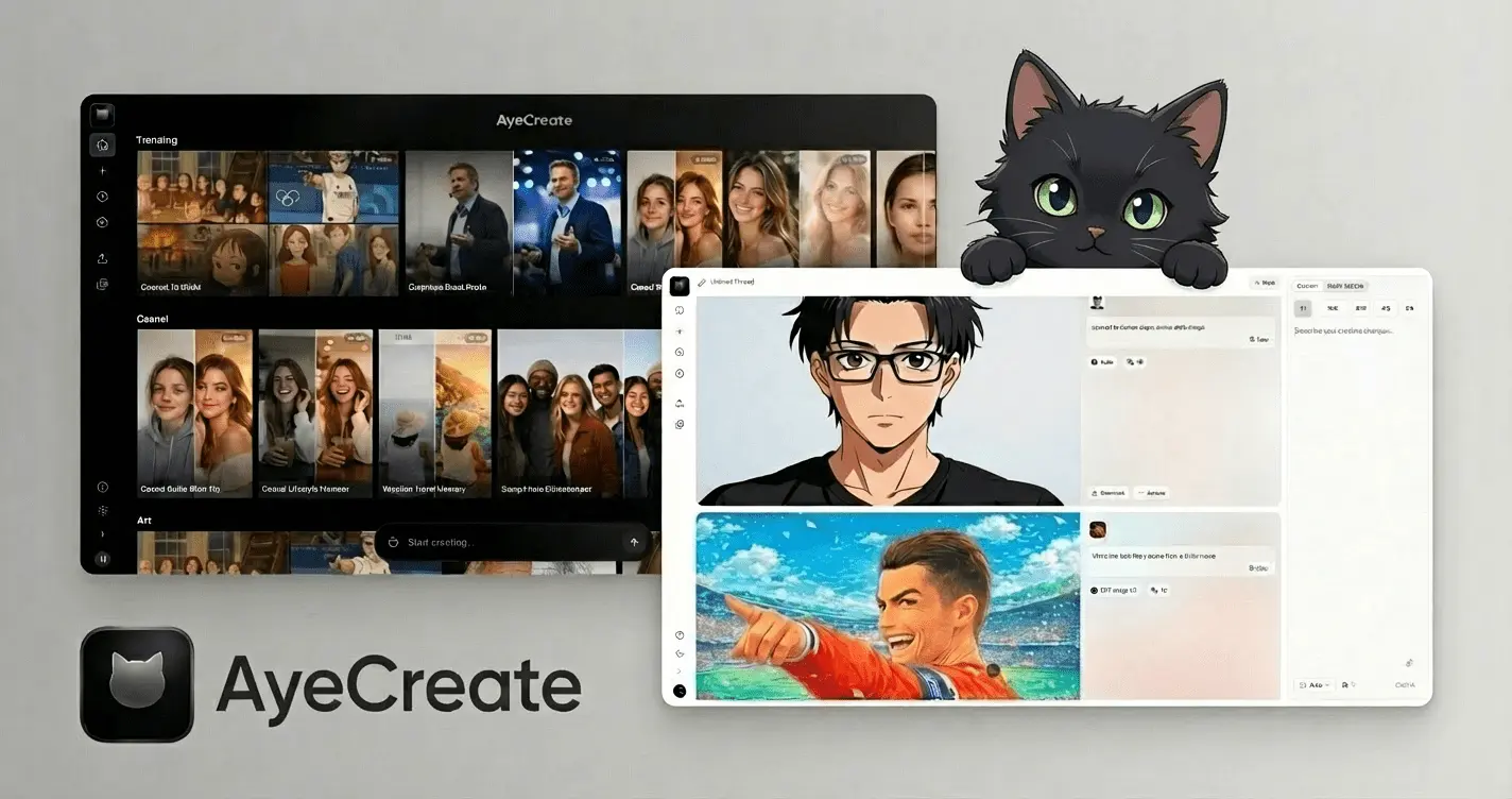 Screenshot 1 of AyeCreate