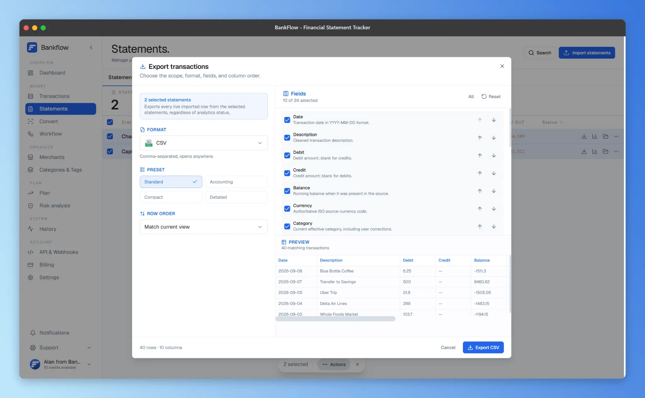 Screenshot 2 of Bankflow