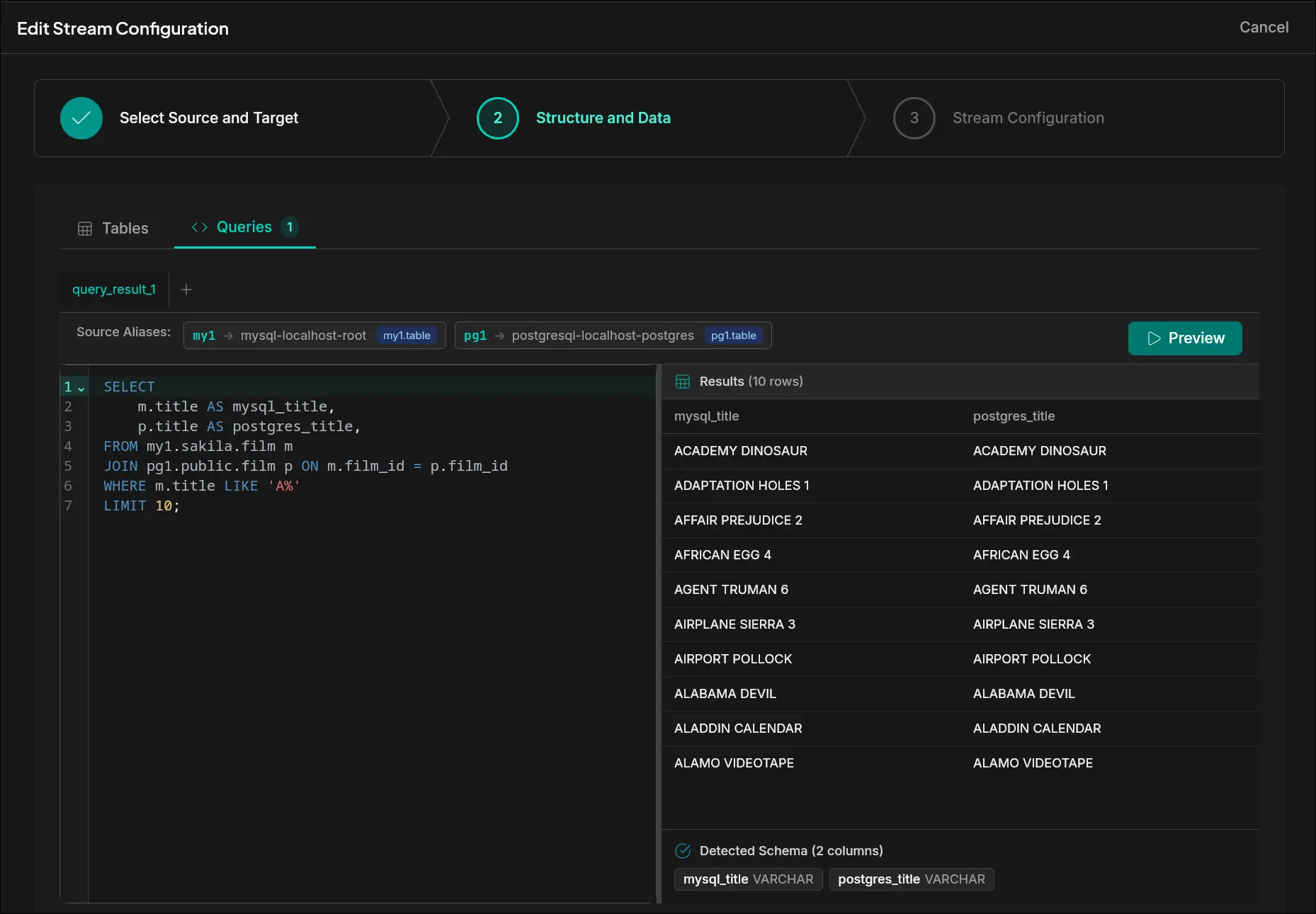 Screenshot 3 of DBConvert Streams