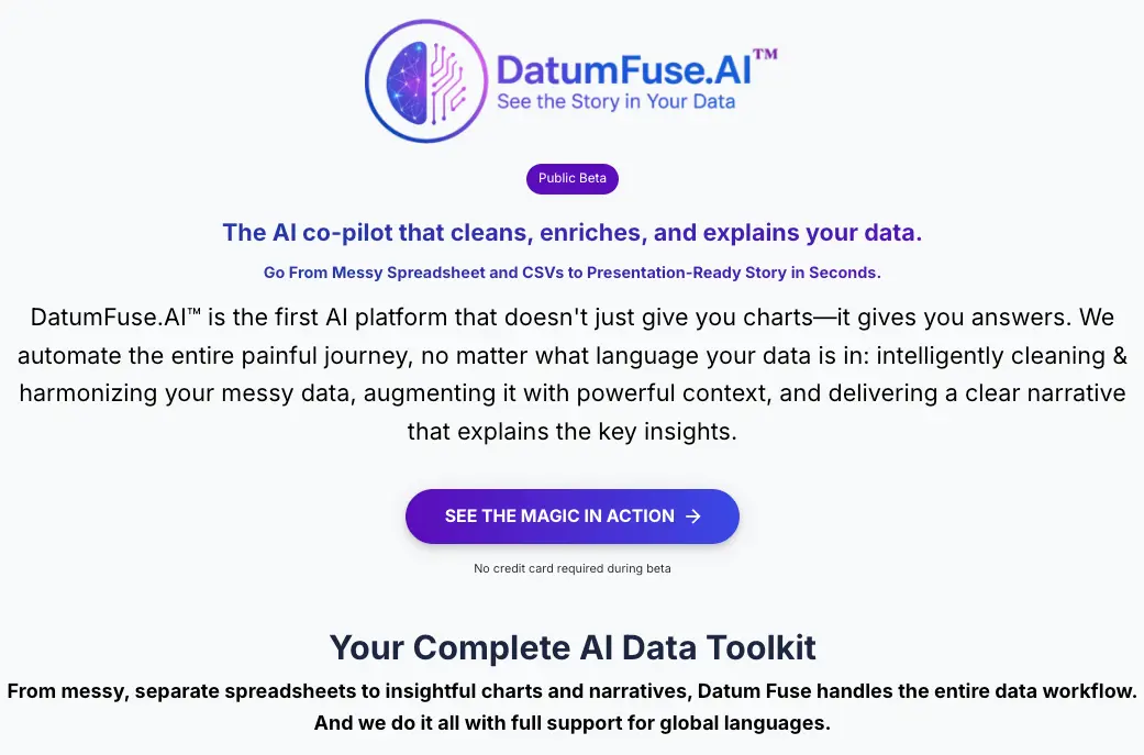 Screenshot 3 of DatumFuse.AI