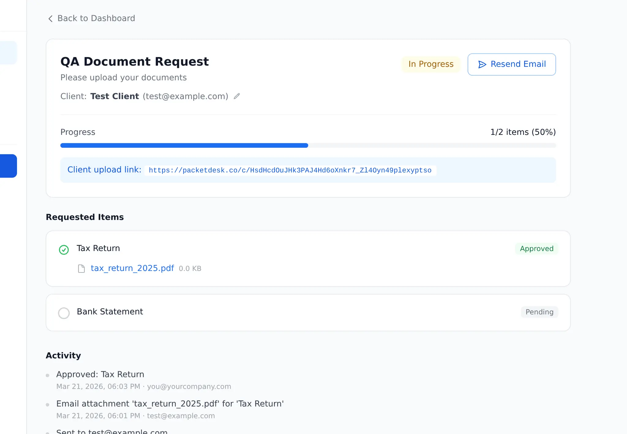 Screenshot 2 of PacketDesk