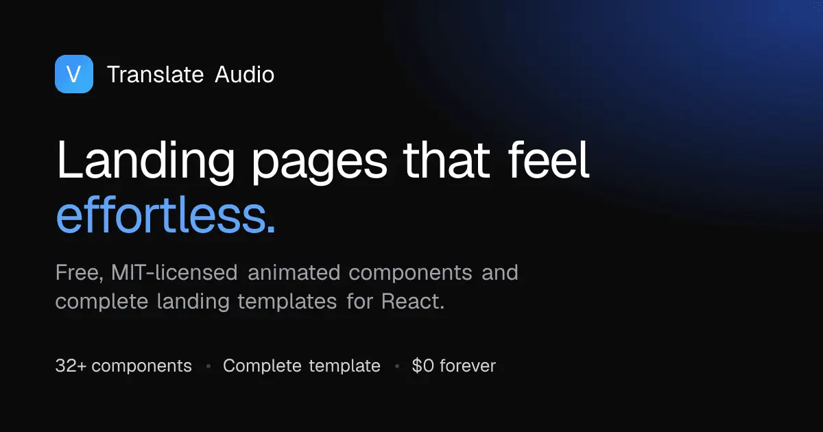 Screenshot 1 of Translate Audio