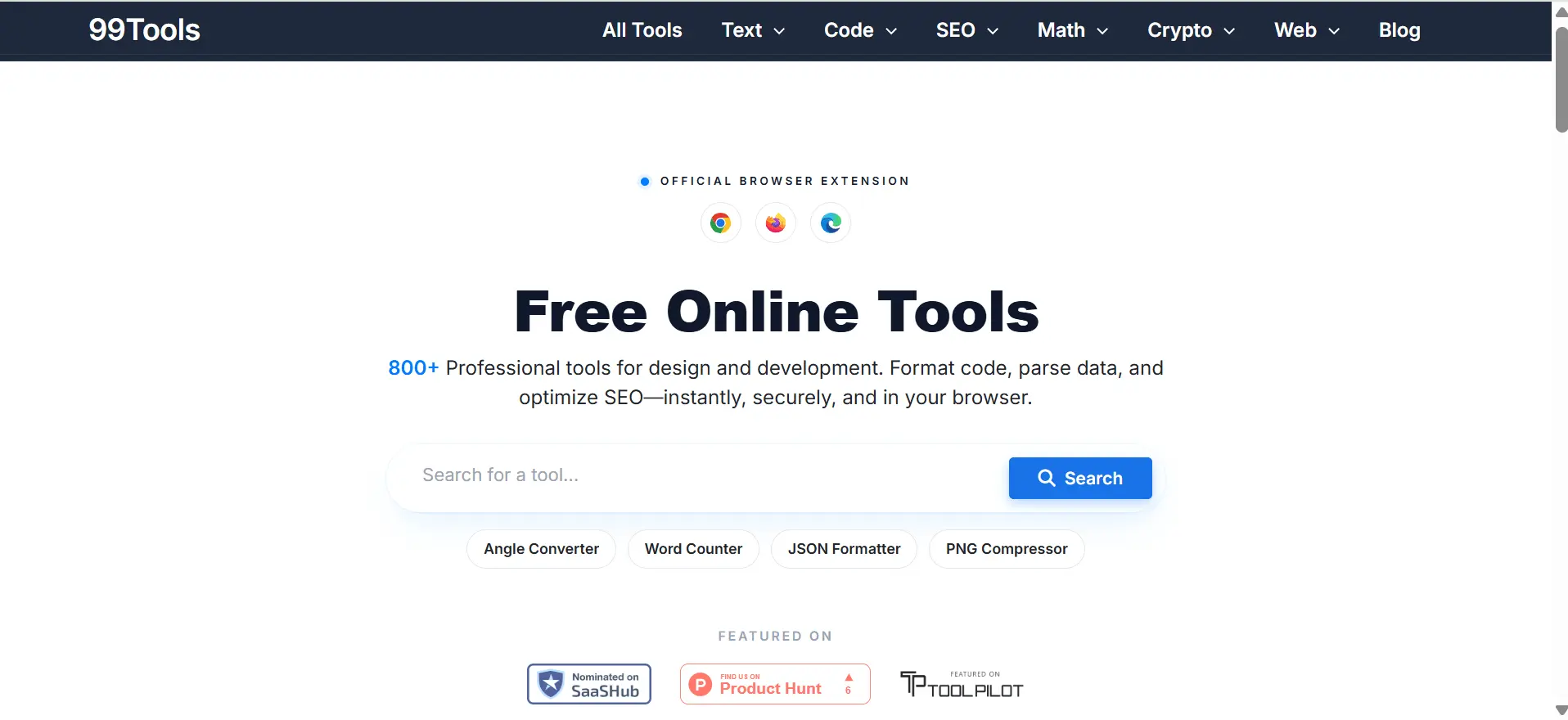 Screenshot 1 of 99Tools