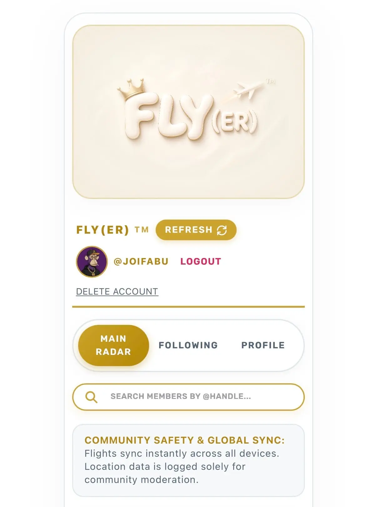 Screenshot 2 of FLY(ER)™ - The Celebrity Social Network