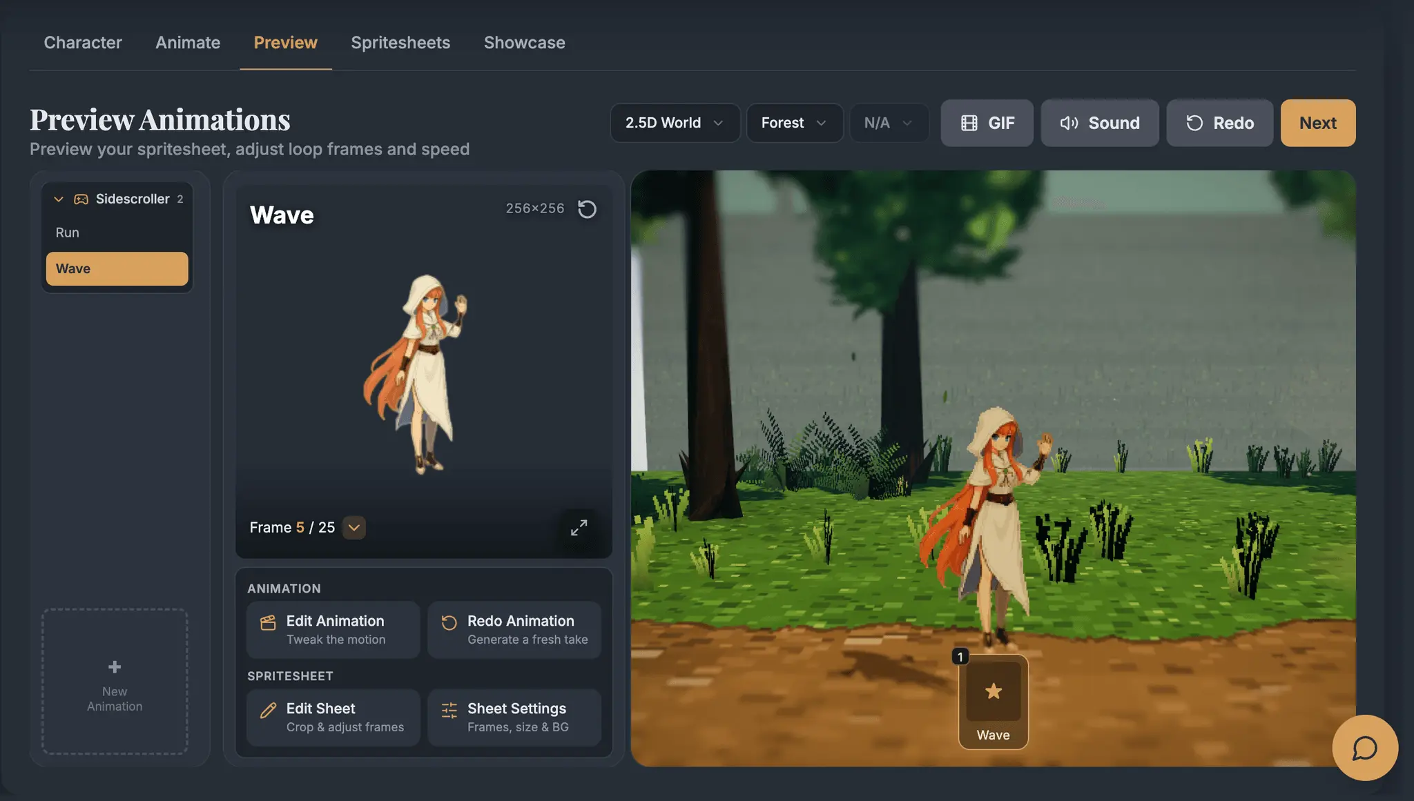Screenshot 2 of AutoSprite