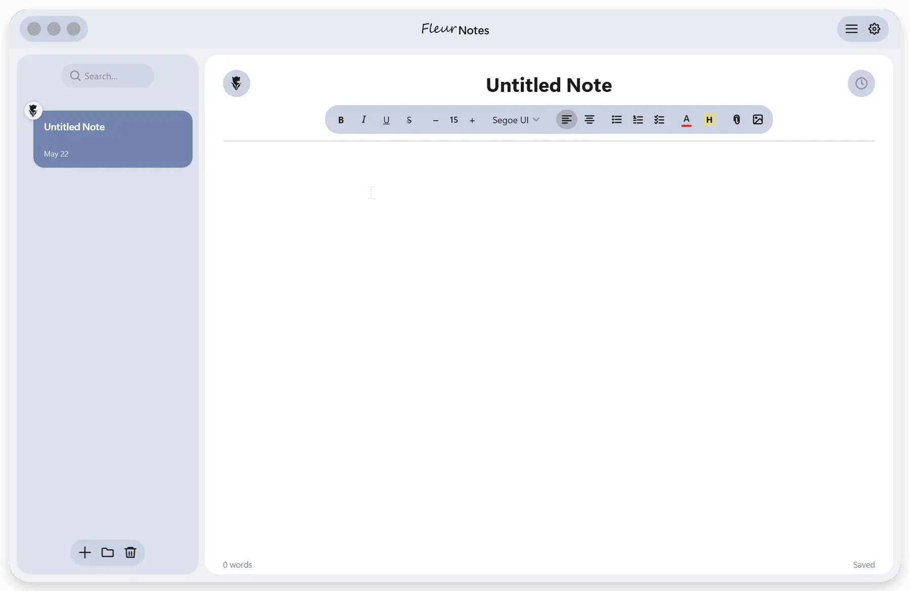 Screenshot 3 of FleurNotes