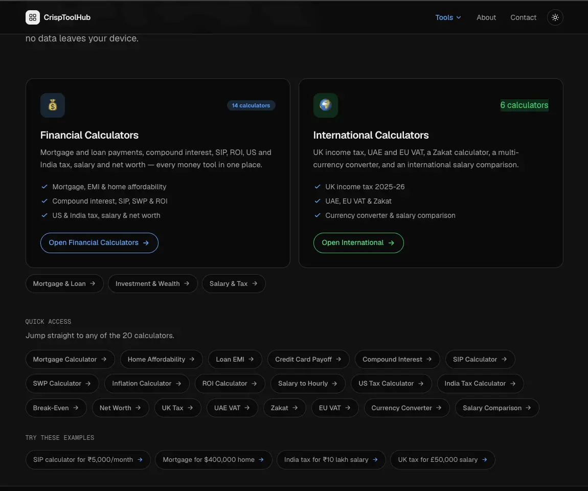 Screenshot 7 of CrispToolHub