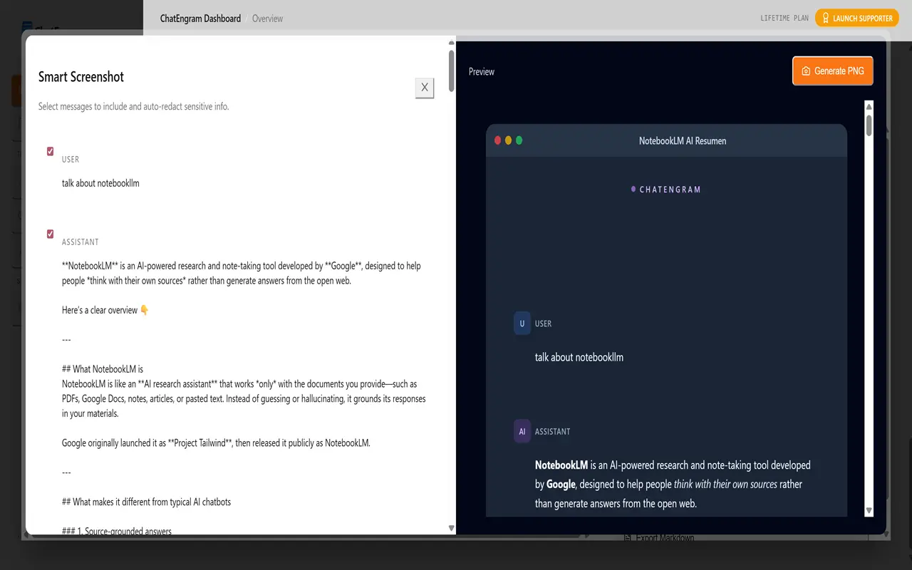 Screenshot 4 of ChatEngram - Your AI Second Brain