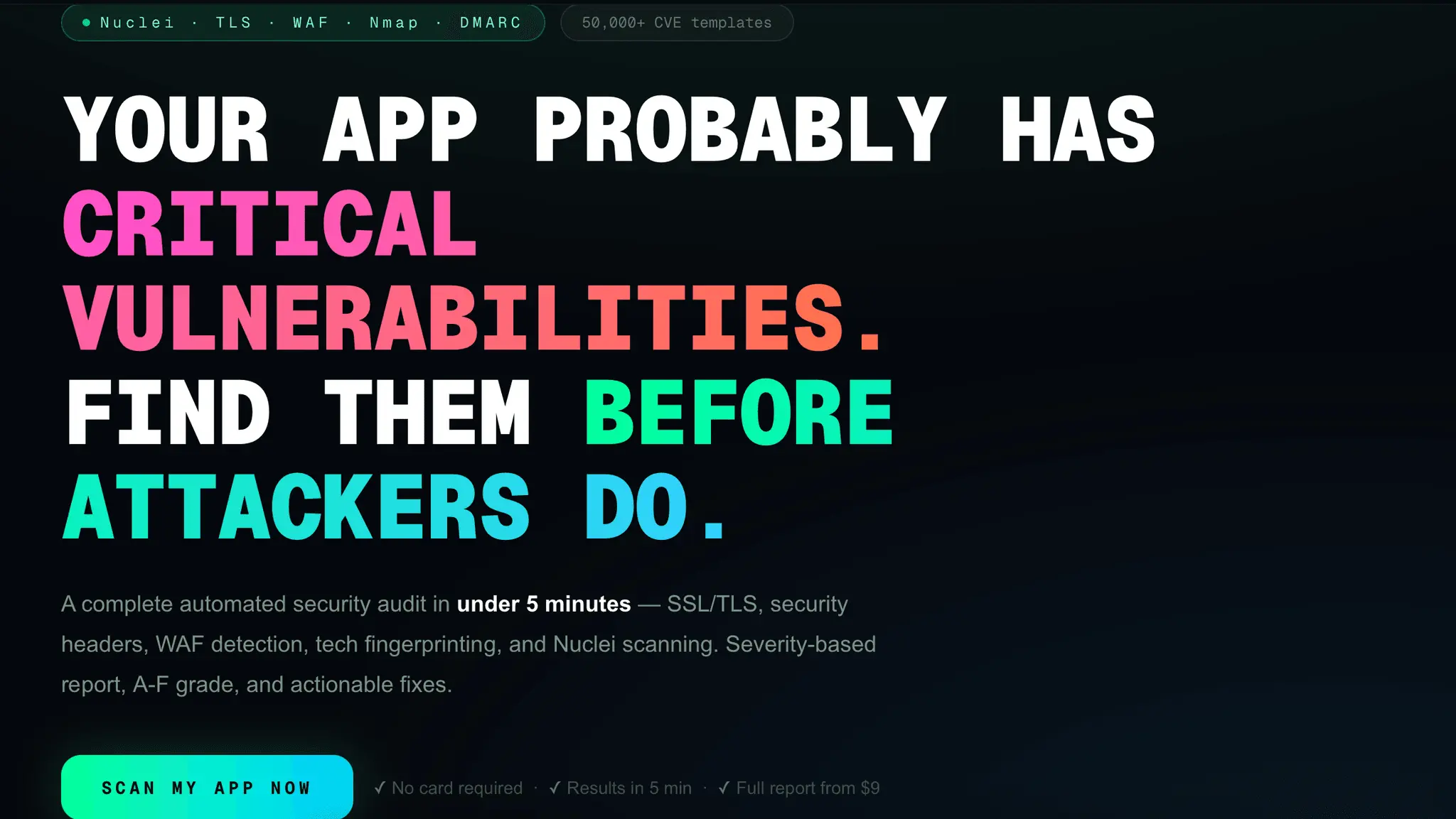 Screenshot 1 of Pentestr