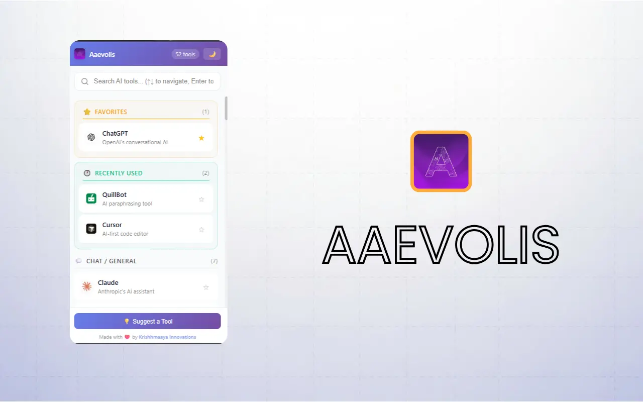 Screenshot 5 of Aaevolis AI Tools Hub