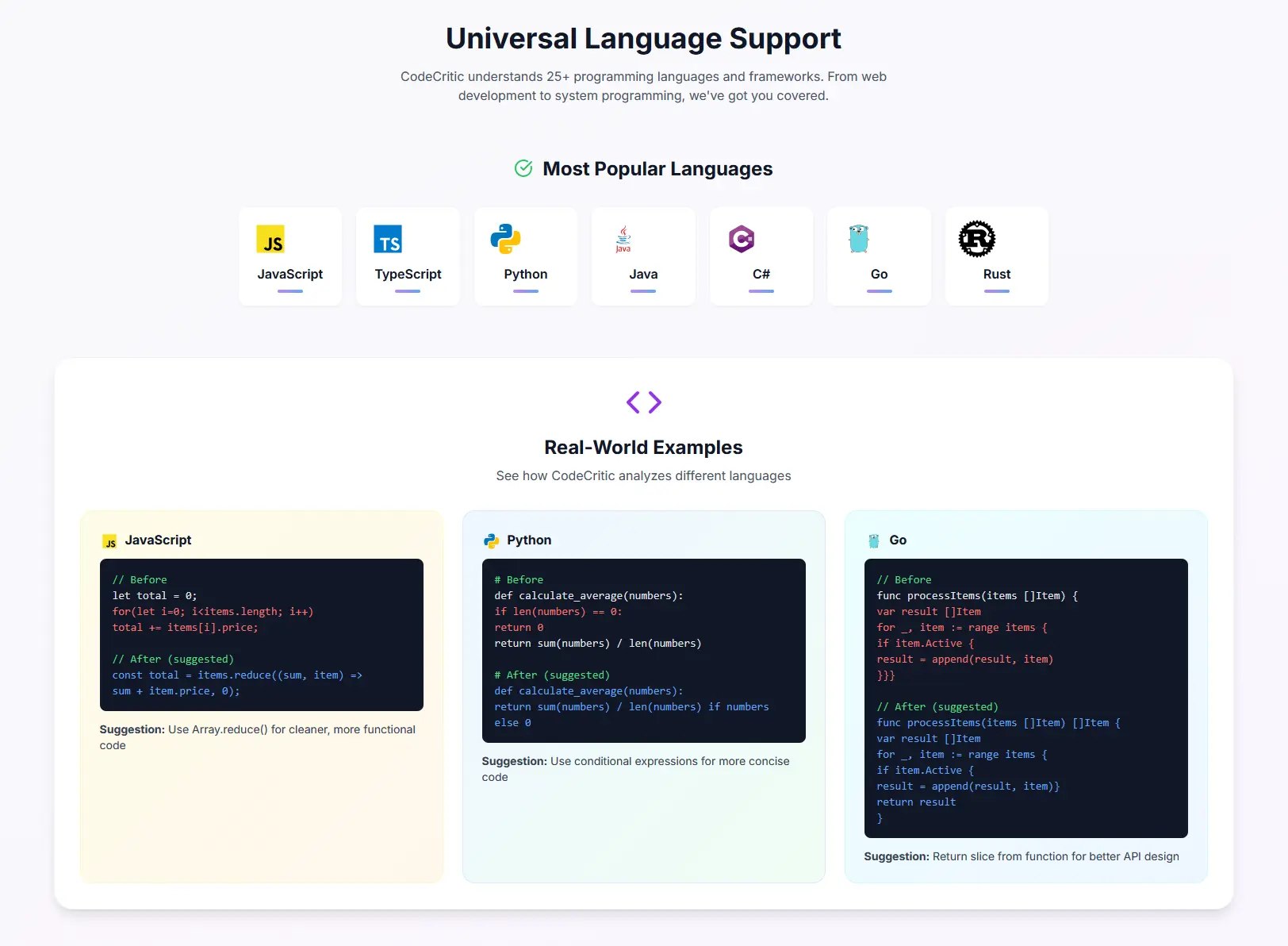 Screenshot 4 of CodeCritic