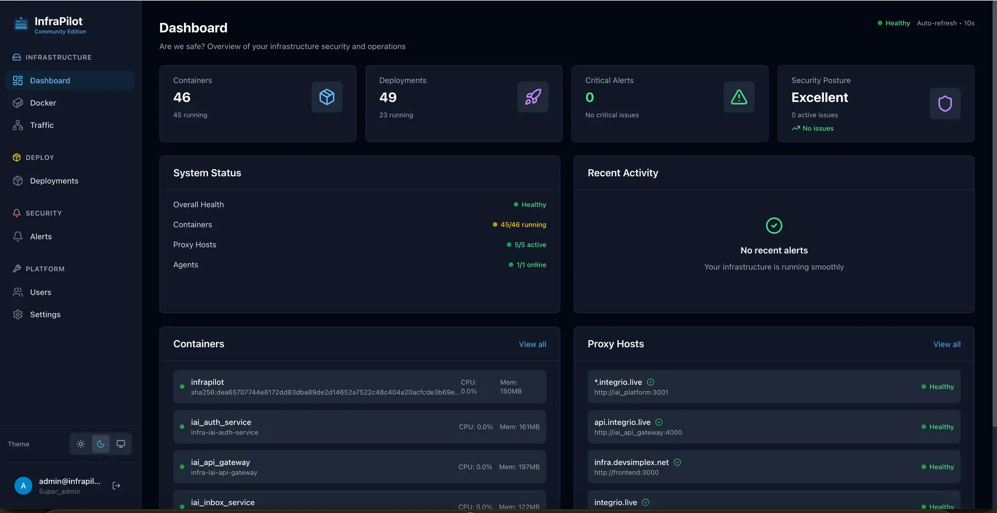 Screenshot 3 of InfraPilot