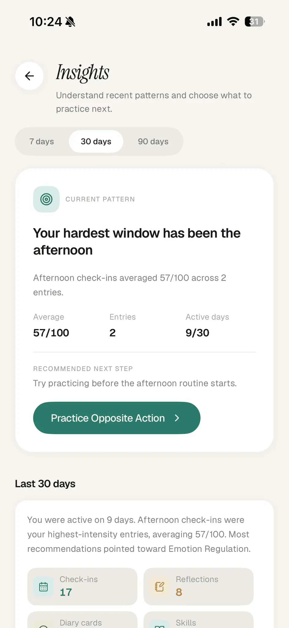 Screenshot 8 of WithMarsha | AI DBT Skills Coach
